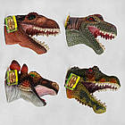 Голова на руку Q 9899-782 (48/3) “Динозаври”, 4 види, гумові, 1шт в пакеті [Склад зберігання: Одеса №4]