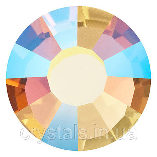 Нетермо стрази Preciosa Light Colorado Topaz AB, фото 1