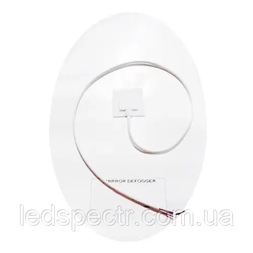 Підігрів для дзеркала MD0-04, 250*400мм, овал, 220В, фото 1