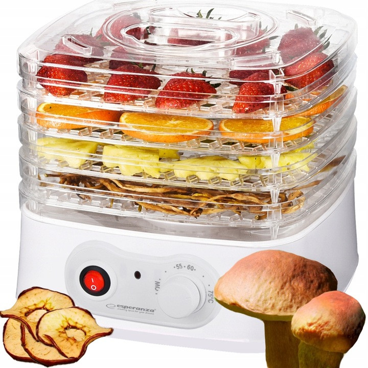 Сушарка для фруктів Esperanza EKD004 250W (4 секції)