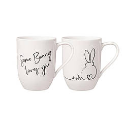 Набір кружок 2 шт "Some Bunny loves you" Statement Villeroy & Boch