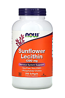 Now Sunflower Lecithin 1200 mg 200 softgels