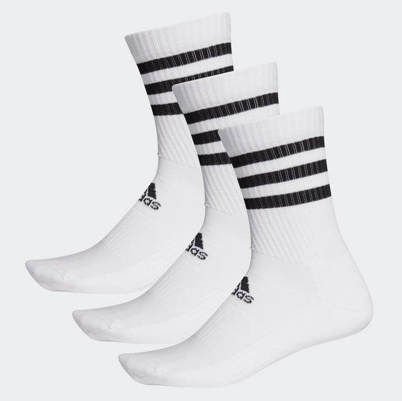 Набір 3 пар високих шкарпеток Adidas Unisex Cush Low DZ9384 Білий