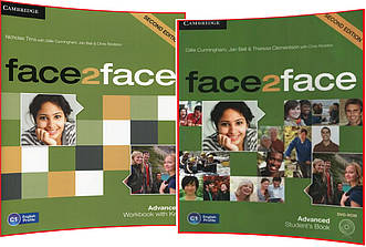 Face2face Advanced. Student's+Workbook. Комплект книг з англійської мови. Підручник+Зошит. Cambridge