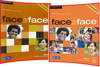 Face2face Starter. Student's+Workbook. Комплект книг з англійської мови. Підручник+Зошит. Cambridge