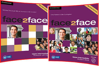 Face2face Upper-Intermediate. Student's+Workbook. Комплект книг з англійської мови. Підручник+Зошит. Cambridge