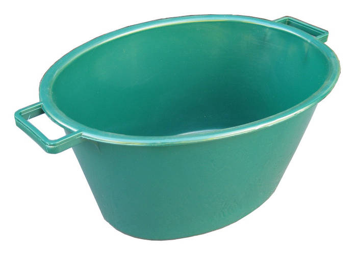 Таз пластиковый пищевой 28 литров овальный «Титан» (Горизонт) (ID ...