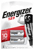 Батарейка Energizer CR 123 (CR123) lithium 3V блістер 2 шт.