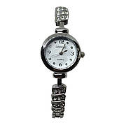 Часы женские кварцевые на браслете GouGou. Серебро