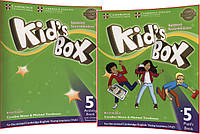 Kid's Box Updated 5. Pupil's+Activity Book. Комплект книг з англійської мови. Підручник+Зошит. Cambridge