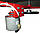 Медогонка на 4 рамки "Дадан", бак, ротор, касети, кран неіржавкі, кришка, підставка, фото 3