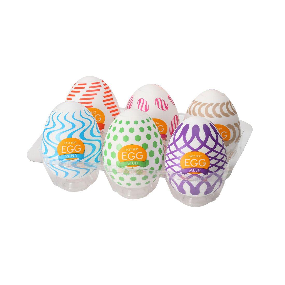 Набір яєць-мастурбаторов Tenga Egg Wonder Pack (6 яєць), фото 1