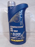 Олива компресорна мінеральна 1 л Mannol ISO 100 (2902)