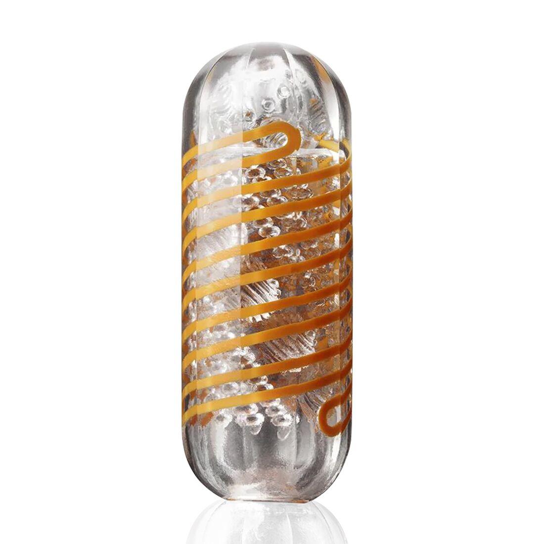 Мастурбатор Tenga Spinner Beads з пружною стимулюючої спіраллю всередині