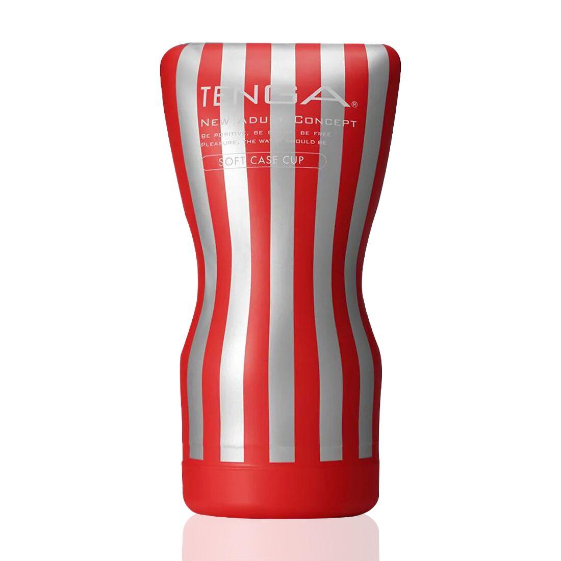 Мастурбатор Tenga Squeeze Tube Cup (м'яка подушечка) сдавливаемый