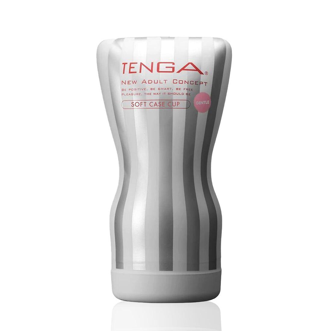 Мастурбатор Tenga Squeeze Tube Cup (м'яка подушечка) GENTLE сдавливаемый