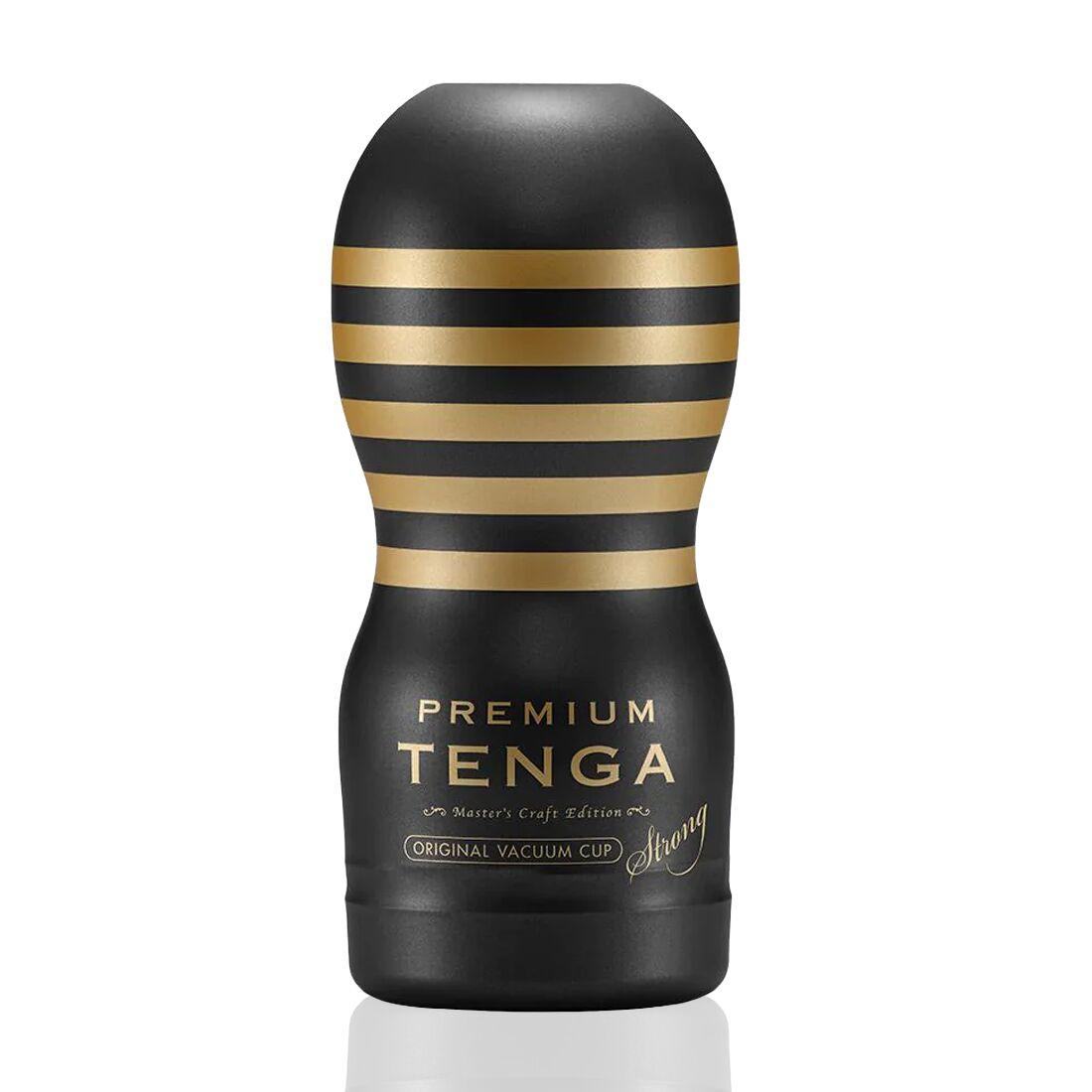 Мастурбатор Tenga Premium Original Vacuum Cup STRONG (глибока глотка) з вакуумної стимуляцією