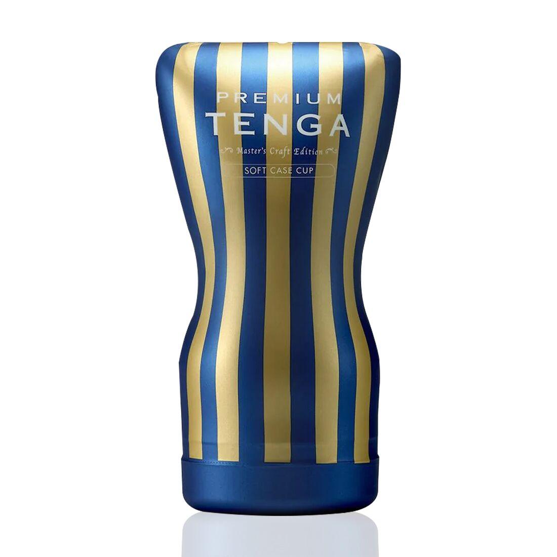 Мастурбатор Tenga Premium Soft Case Cup (м’яка подушечка), стискається, фото 1