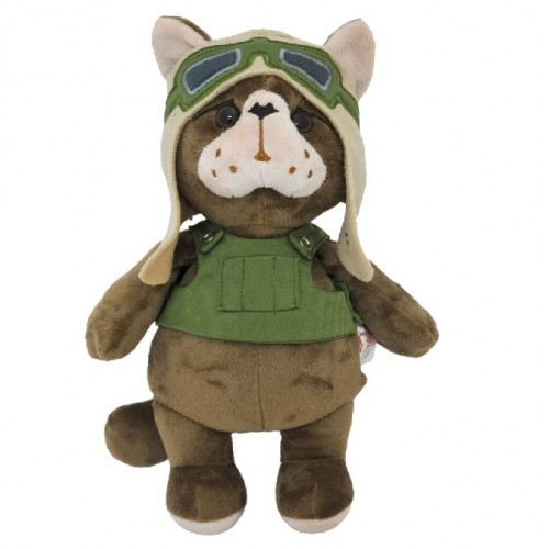 М'яка іграшка патріотична Кіт Бойовий КО-0094 розмір 30 см Tigres