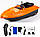 Кораблик для риболовлі Carp Orange 2021 для завозу підгодовування NEW Jabo Sams Fish Flytec, фото 2