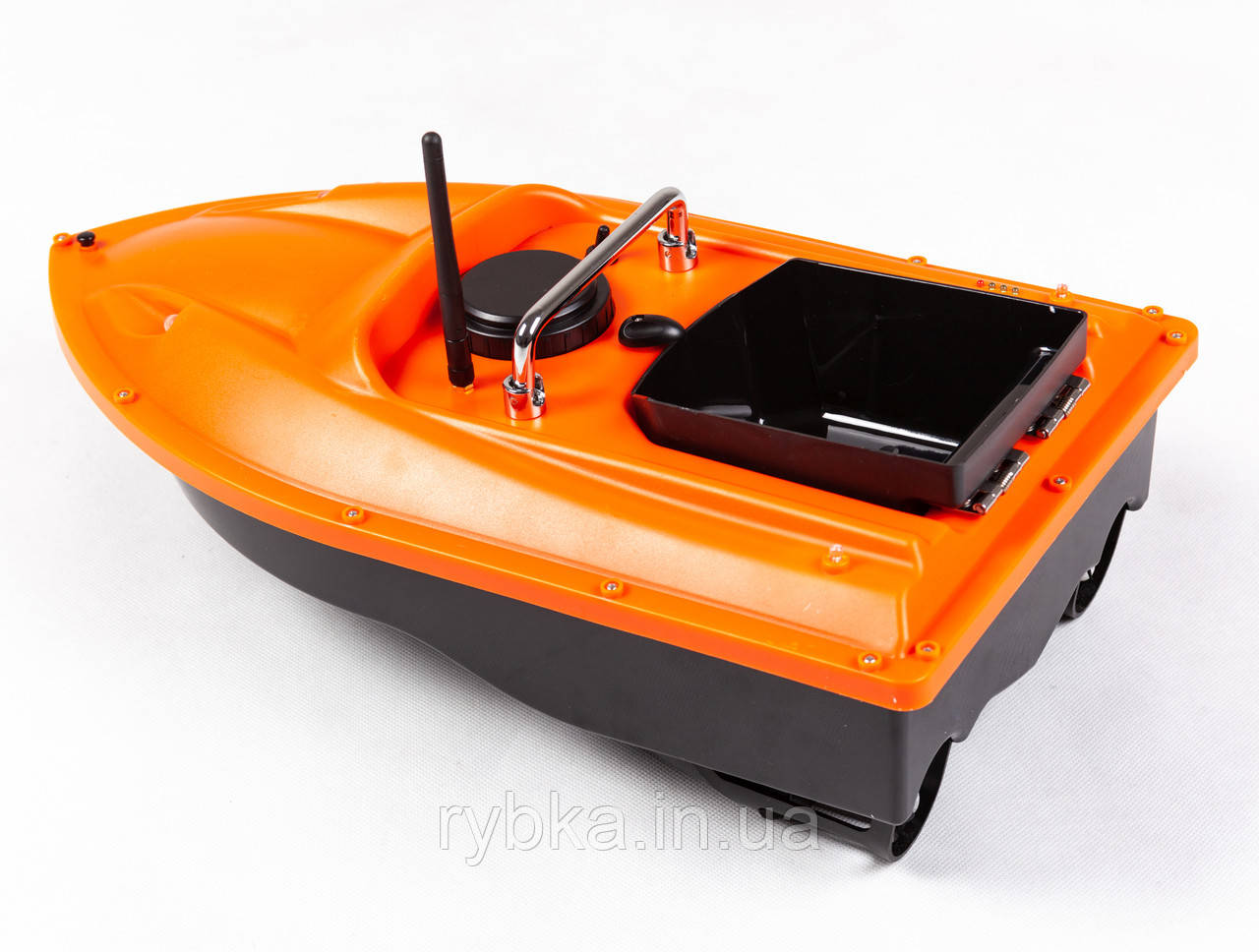 Кораблик для риболовлі Carp Orange 2021 для завозу підгодовування NEW Jabo Sams Fish Flytec