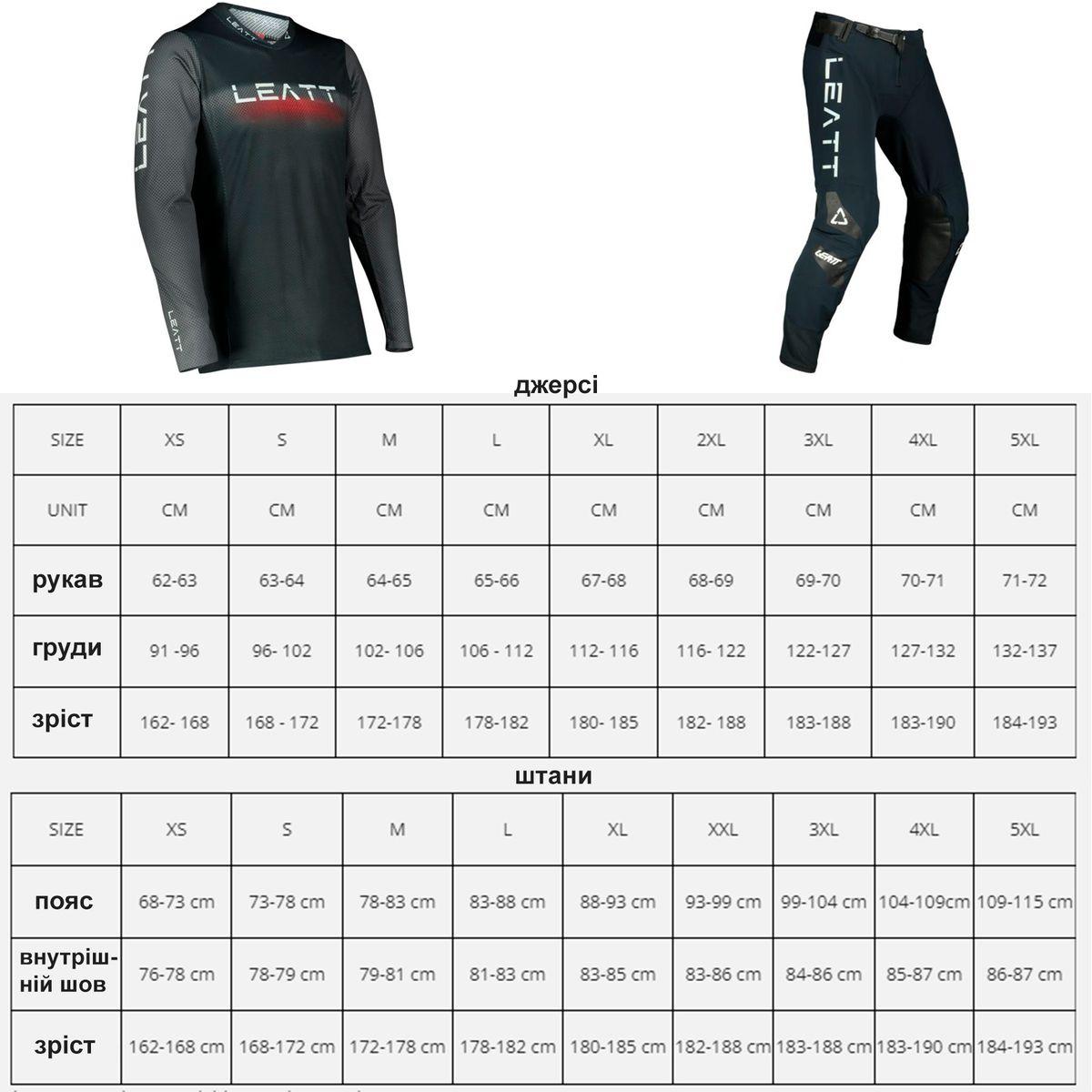 Джерси штаны Leatt Ride Kit 3.5 Royal - фото 6 - id-p1613773012