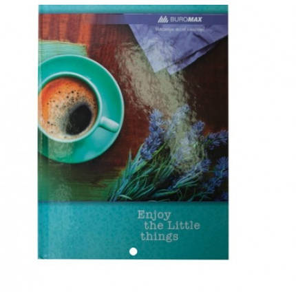 Канцелярська книга А4 BUROMAX 2401-206 тв. обкл. 96арк. ЛІНІЯ BOHO CHIC (1/8), фото 1