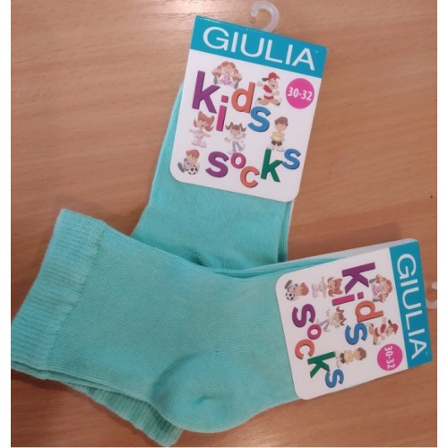 Шкарпетки дитячі 16 (24-26) KSL COLOR calzino-mentol бавовна 74% поліамід 22% еластан 4%