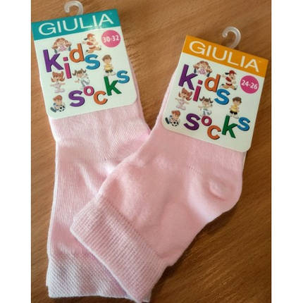 Шкарпетки дитячі 16 (24-26) KSL COLOR calzino-pearl бавовна 74% поліамід 22% еластан 4%, фото 1