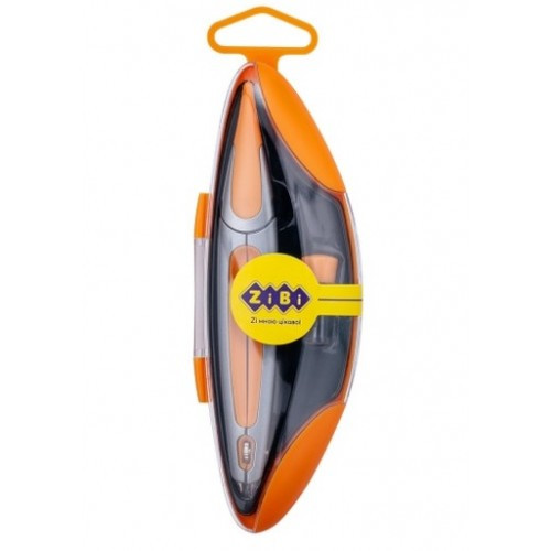 Циркуль ZiBi 5350-08 START ERGO в футлярі помаранчевий (1/24)