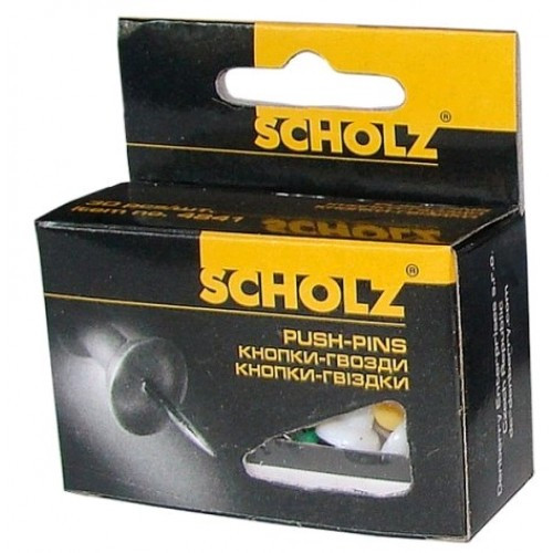 Кнопки SCHOLZ 4841 цвяшки 30шт кол. асорті (1/10)