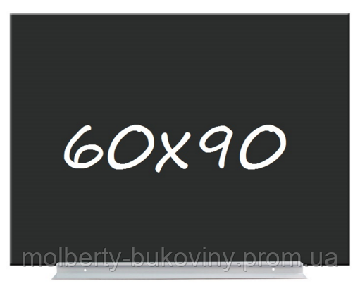 Дошка Магнітна для крейди безрамна 60х90см