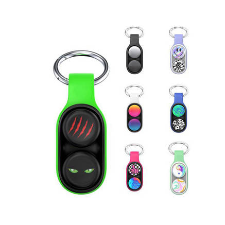 Антистрес серії Pop Puck, еластична іграшка-антистрес Pop Socket fidget Toy ZW-1, фото 2