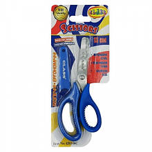 Ножиці дитячі CLASS 4283-06С 13 3см у футлярі (сині) прогумовані ручки (1/30)