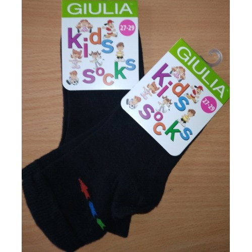 Шкарпетки дитячі 16 (24-26) KSL-016 calzino- black - 70% бавовна 28%поліамід 2 %еластан