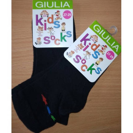 Шкарпетки дитячі 16 (24-26) KSL-016 calzino- black - 70% бавовна 28%поліамід 2 %еластан, фото 1