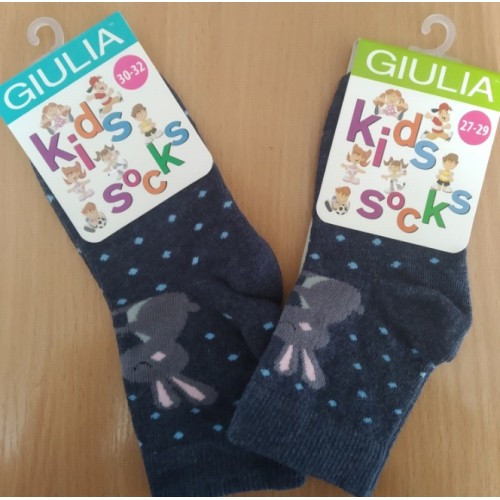 Шкарпетки дитячі 16 (24-26) KSL-024 MELANGE calzino-denim melange-70%бавовна 25%поліам 5% еласт