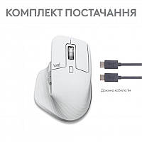 Мышь Bluetooth Logitech MX Master 3S For Mac Pale Grey (910-006572)