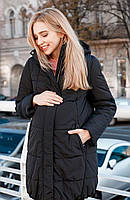 Куртка для беременных зимняя JENA OW-46.091 черный - XL
