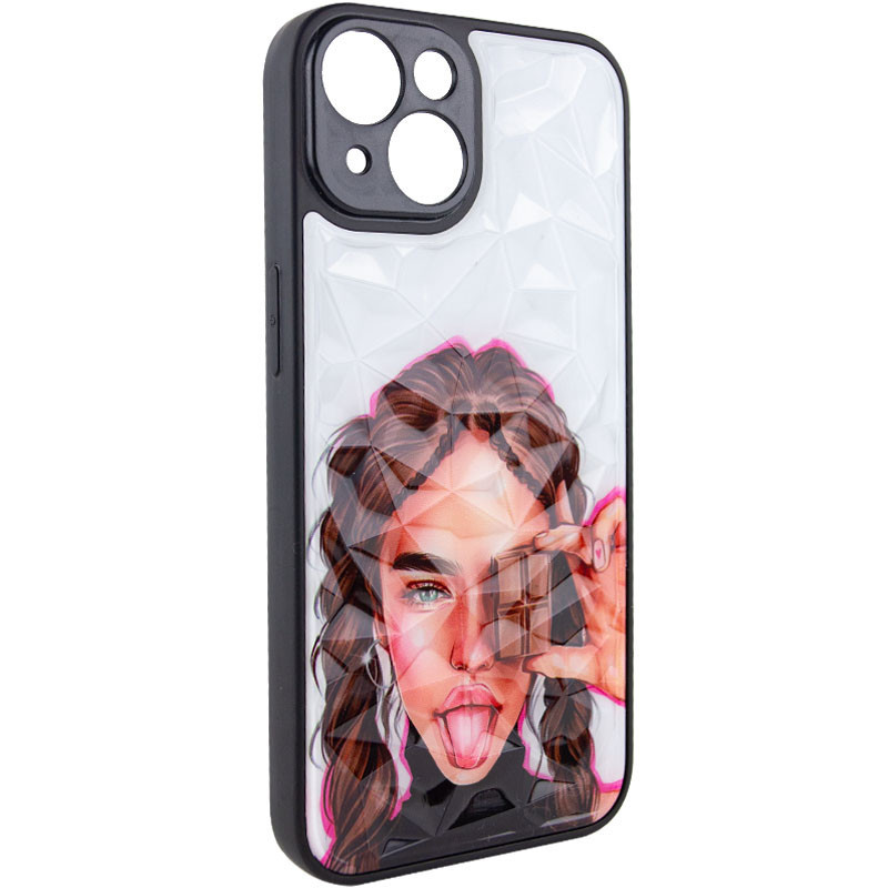 TPU+PC чохол Prisma Ladies для Apple iPhone 7 / 8 / SE (2020) (4.7") Chocolate, фото 1