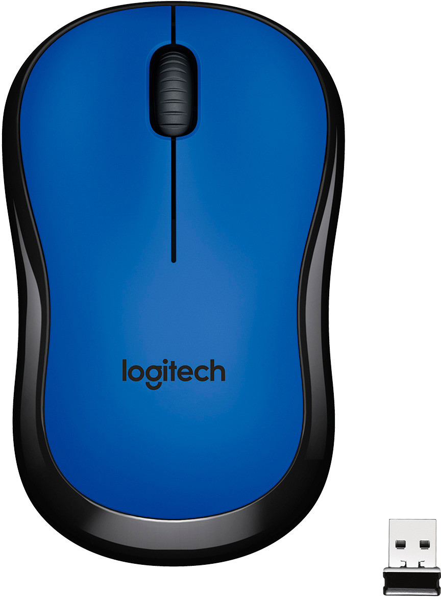 Миша бездротова Logitech M220 Silent (910-004879) Blue USB