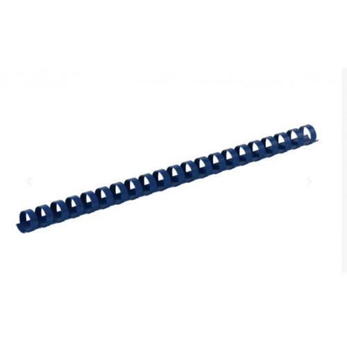 Пружина BUROMAX 0502-02 пластик. діам. 10 мм синя (в уп 100 шт.) (100)