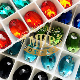 Овальні стрази