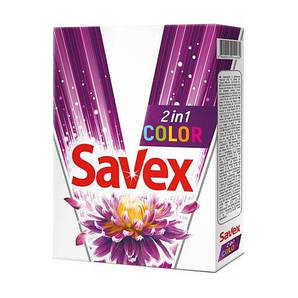 Пральний засіб SAVEX 2in1 Color 400г автомат 72876