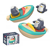 Набір для ванної човен з пінгвіном