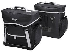 Велосумка з дощовиком 17 L Crivit Pannier Bag IAN374191 чорна