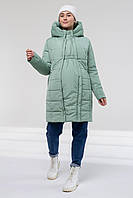 Зимнее пальто для беременных 2 в 1 EYLA OW-42.022, оливка - XXL