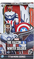 Фигурка Avengers Titan Hero Captain America Falcon Winter Soldier (Hasbro, высота 30 см)