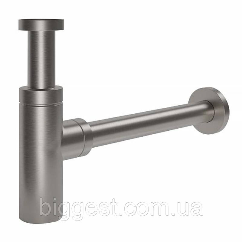 Купить Сифон для умивальника з циліндричною колбою, латунь, 1 1/4 ...