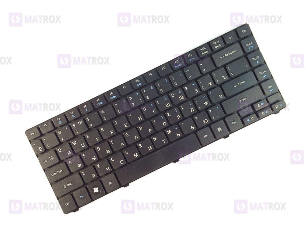 Оригинальная клавиатура для ноутбука Acer TimeLine 3810, TimeLine 3810T, TimeLine 3810TG series, black, ru - фото 1 - id-p298177487